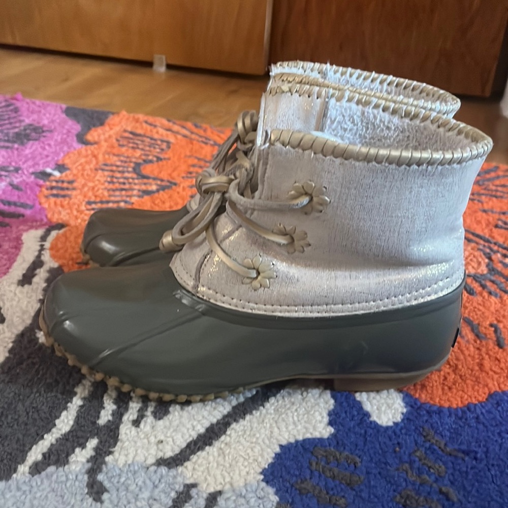 Jack Rogers Olive Duck Boots